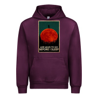 Mauve Wine hiking and miles to go before i sleep Urban Hoodie - linhVisuals