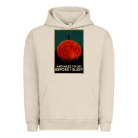 Pigment French Oak hiking and miles to go before i sleep Urban Hoodie - linhVisuals