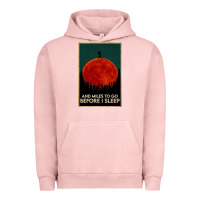 Pigment Salmon hiking and miles to go before i sleep Urban Hoodie - linhVisuals