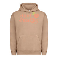 Pigment Burro just peachy retro 70s georgia peaches summer fruit Urban Hoodie - linhVisuals
