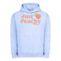 Pigment Grape Ice just peachy retro 70s georgia peaches summer fruit Urban Hoodie - linhVisuals