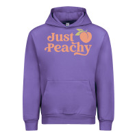 Tulip just peachy retro 70s georgia peaches summer fruit Urban Hoodie - linhVisuals