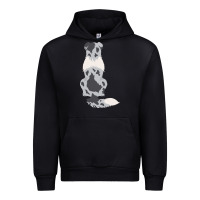 Black australian shepherd Urban Hoodie - linhVisuals