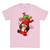 Cute Christmas Girl Gnome Classic Tee | Teevron