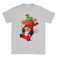 Moon Dust cute christmas girl gnome Classic Tee - CowGirlArtShop
