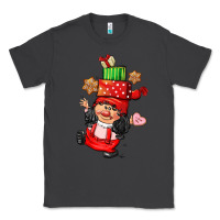 Smoke cute christmas girl gnome Classic Tee - CowGirlArtShop