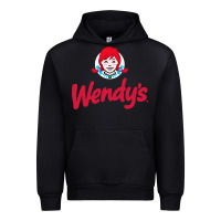 Black wendys restaurant Urban Hoodie - linhVisuals