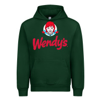Forest Green wendys restaurant Urban Hoodie - linhVisuals