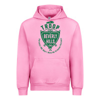 Fuchsia Pink troop beverly hills single color Urban Hoodie - linhVisuals