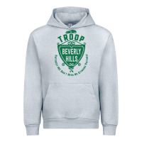 Heather Grey troop beverly hills single color Urban Hoodie - linhVisuals