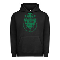 Pigment Black troop beverly hills single color Urban Hoodie - linhVisuals