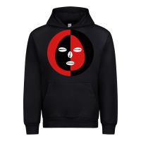 Black eleggua 2 colors face Urban Hoodie - linhVisuals