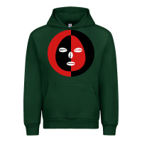 Forest Green eleggua 2 colors face Urban Hoodie - linhVisuals