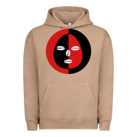 Pigment Burro eleggua 2 colors face Urban Hoodie - linhVisuals