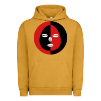 Pigment Peanut Butter eleggua 2 colors face Urban Hoodie - linhVisuals