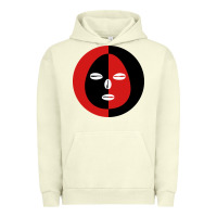 Pigment Pistachio eleggua 2 colors face Urban Hoodie - linhVisuals