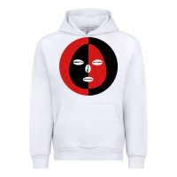 White eleggua 2 colors face Urban Hoodie - linhVisuals