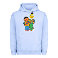 Pigment Grape Ice bert and ernie Urban Hoodie - linhVisuals