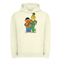 Pigment Pistachio bert and ernie Urban Hoodie - linhVisuals