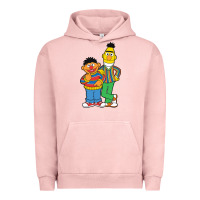 Pigment Salmon bert and ernie Urban Hoodie - linhVisuals