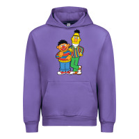 Tulip bert and ernie Urban Hoodie - linhVisuals