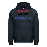 Navy ask me about medicare final expense Urban Hoodie - linhVisuals