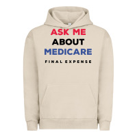 Pigment French Oak ask me about medicare final expense Urban Hoodie - linhVisuals