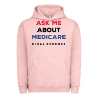 Pigment Salmon ask me about medicare final expense Urban Hoodie - linhVisuals