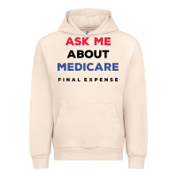Sandshell ask me about medicare final expense Urban Hoodie - linhVisuals