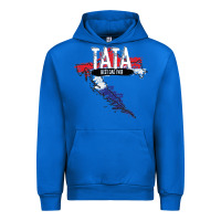 Cobalt mens tata croatian father croatia bester papa father's day Urban Hoodie - linhVisuals