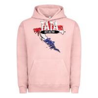 Pigment Salmon mens tata croatian father croatia bester papa father's day Urban Hoodie - linhVisuals