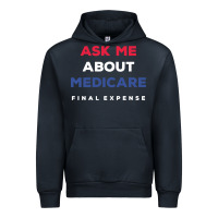 Navy ask me about medicare final expense Urban Hoodie - linhVisuals