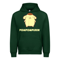 Forest Green pompompurin character front and back t shirt Urban Hoodie - linhVisuals