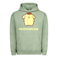 Pigment Oil Green pompompurin character front and back t shirt Urban Hoodie - linhVisuals