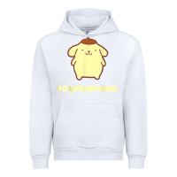 White pompompurin character front and back t shirt Urban Hoodie - linhVisuals