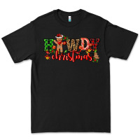 Black howdy christmas gingerman bread with cowboy Premium Tee - CowGirlArtShop