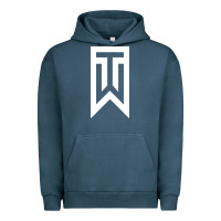 Pigment Midnight Navy tiger Urban Hoodie - linhVisuals