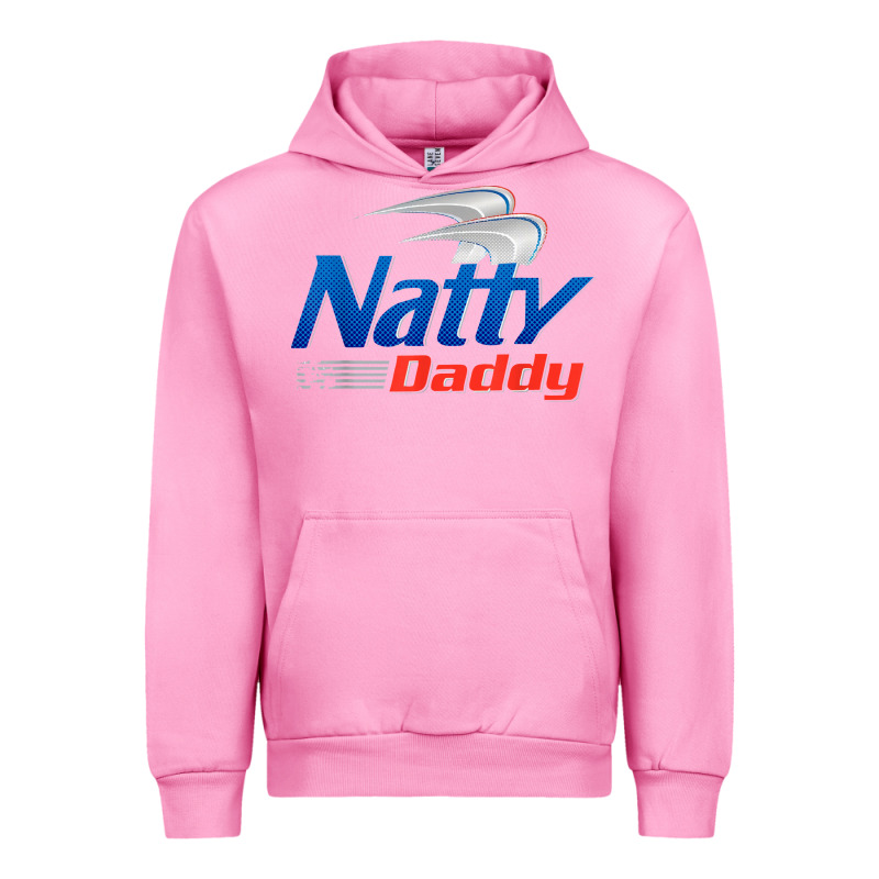 Mens Natty Daddy Dad Bod Light Humor Beer Lover Father's Day Urban Hoodie by linhVisuals | Teevron