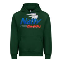 Forest Green mens natty daddy dad bod light humor beer lover father's day Urban Hoodie - linhVisuals