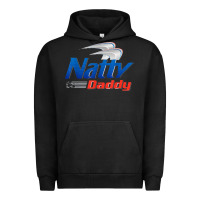 Pigment Black mens natty daddy dad bod light humor beer lover father's day Urban Hoodie - linhVisuals