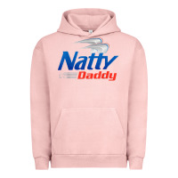 Pigment Salmon mens natty daddy dad bod light humor beer lover father's day Urban Hoodie - linhVisuals