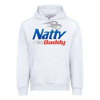 White mens natty daddy dad bod light humor beer lover father's day Urban Hoodie - linhVisuals