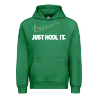 Emerald just hodl it Urban Hoodie - linhVisuals