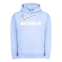 Pigment Grape Ice just hodl it Urban Hoodie - linhVisuals