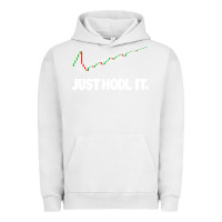 Pigment Lunar Rock just hodl it Urban Hoodie - linhVisuals