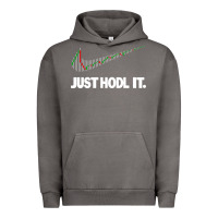 Pigment Tornado just hodl it Urban Hoodie - linhVisuals