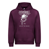 Mauve Wine Sepultura The Remains Urban Hoodie - linhVisuals