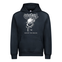 Navy Sepultura The Remains Urban Hoodie - linhVisuals