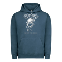 Pigment Midnight Navy Sepultura The Remains Urban Hoodie - linhVisuals