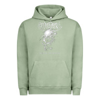 Pigment Oil Green Sepultura The Remains Urban Hoodie - linhVisuals
